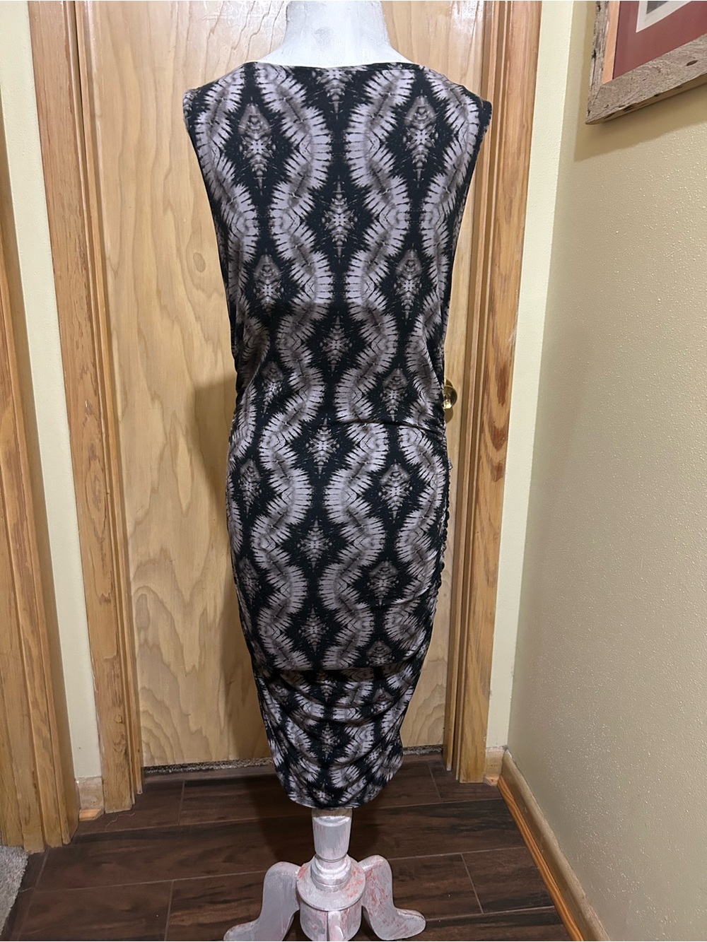 Tart Collections Tie-Dye Twist-Front Sleeveless Dress - Picture 2 of 4